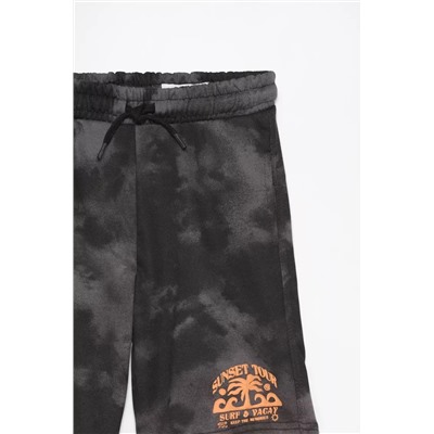 Bermuda jogger tie dye
