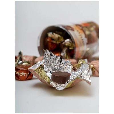 Конфеты из пишмание "Hajabdollah" со вкусом двойного шоколада и кунжута 200 гр 1/12 (туба), шт