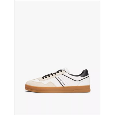 Tommy Jeans Low-Top Leather Mix Sneaker