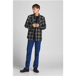 Camisa Negro y gris