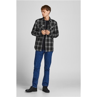 Camisa Negro y gris