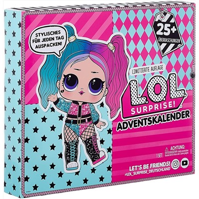 Адвент календарь L.O.L. Surprise! #OOTD Outfit of The Day with Limited Edition Doll and 25+ Surprises