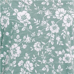 Damen T-Shirt mit floralem Allover-Motiv