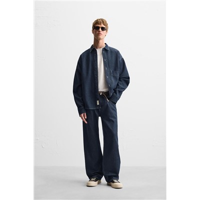 SOBRECAMISA DENIM BOLSILLO