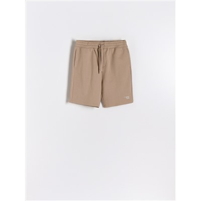 Baumwollshorts Aus Sweatstoff