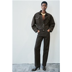 ZW COLLECTION OVERSIZE WAXED JACKET