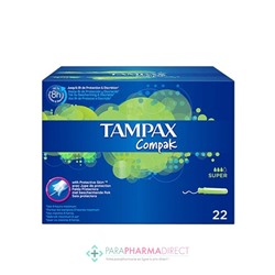 Tampax Compak Super 22 tampons
