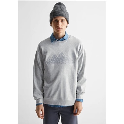 Sudadera algodón dibujo -  Niño | MANGO OUTLET España