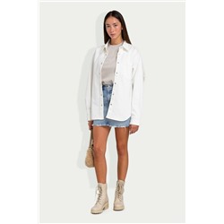 Sobrecamisa vaquera Blanco