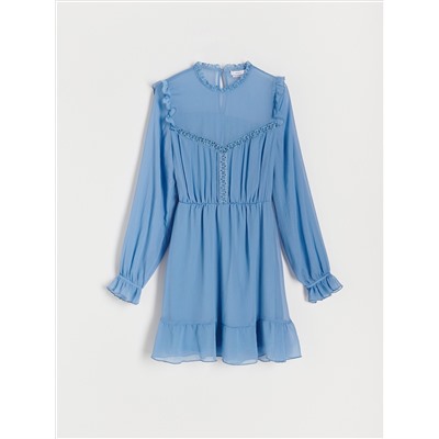 Chiffon Minikleid