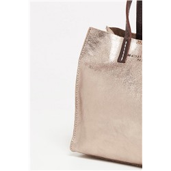 Bolso de piel Coti Bronce