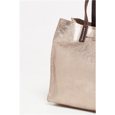 Bolso de piel Coti Bronce