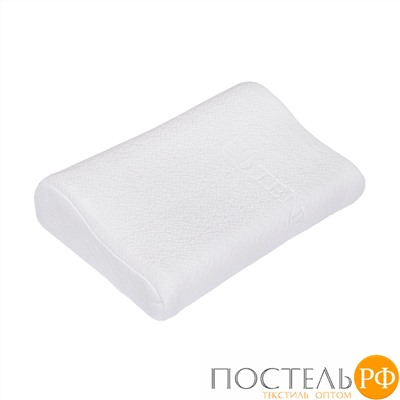 111325030-T Ортопедическая подушка в Memory Foam в Fito-чехле Tencel 50х30х10/7 белый