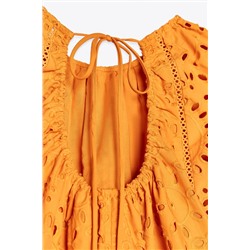 ZW COLLECTION EMBROIDERED SHORT DRESS