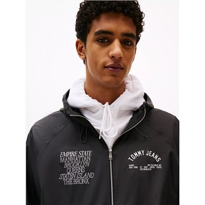 Tommy Jeans NY Borough Logo Windbreaker