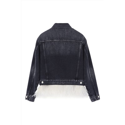 Chaqueta vaquera Negro