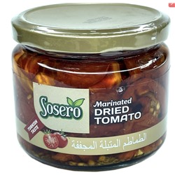 Томаты вяленые в масле Sosero 290 гр 1/12 (стекло)