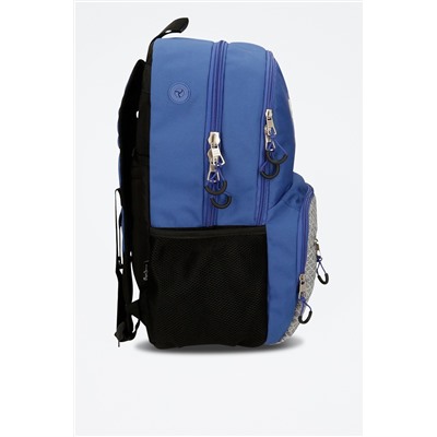 Mochila Darren Azul y gris
