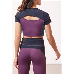 Укороченный топ Farah Plum