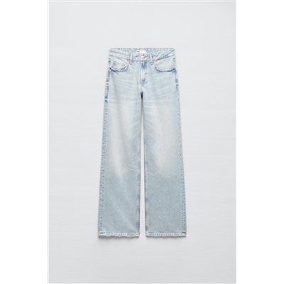 TRF WIDE-LEG MID-RISE FULL LENGTH JEANS