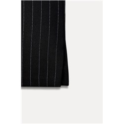 DIPLOMATIC STRIPE CAPRI TROUSERS