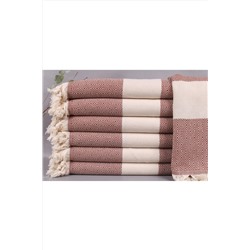 Kayra Export, Peştemal Taba Plaj Peştemali Hediye Peştemal 100x180 Cm Pamuk Peştemal Masa Örtüsü Peştemal