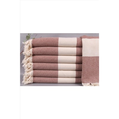 Kayra Export, Peştemal Taba Plaj Peştemali Hediye Peştemal 100x180 Cm Pamuk Peştemal Masa Örtüsü Peştemal