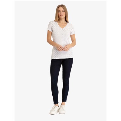 DOT V-NECK T-SHIRT