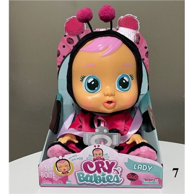 Настоящая новая плачущая кукла American CryBabie*s пользуется огромной популярностью за рубежом! Умеет издавать звуки, плакать и лить слезы. 30 см