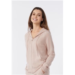 W24-00CH0214 Джемпер на молнии с капюшоном