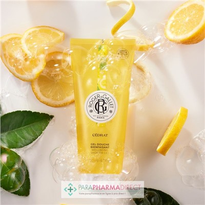 Roger & Gallet Cédrat - Gel Douche Bienfaisant 200 ml