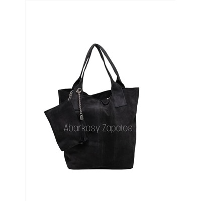 Ab.Zapatos Pelle SHOPPER ser (590) negro