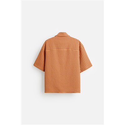 CAMISA SEERSUCKER CUADROS