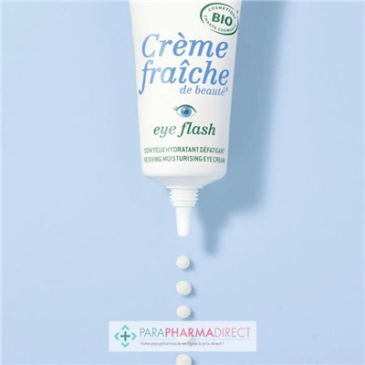 Nuxe Crème Fraiche de Beauté - Eye Flash - Soin Yeux Hydratant Défatigant BIO 15ml