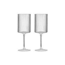 Бокал для красного вина, 520 мл, 2 шт, стекло хрустальное, Полосы, Modern Classic, 62720