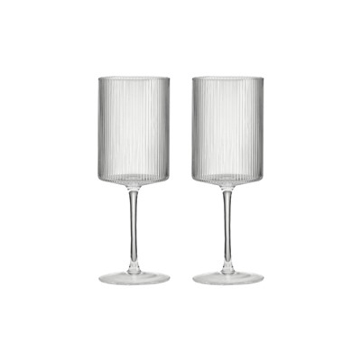 Бокал для красного вина, 520 мл, 2 шт, стекло хрустальное, Полосы, Modern Classic, 62720