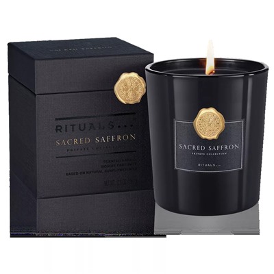 Sacred Saffron Scented Candle