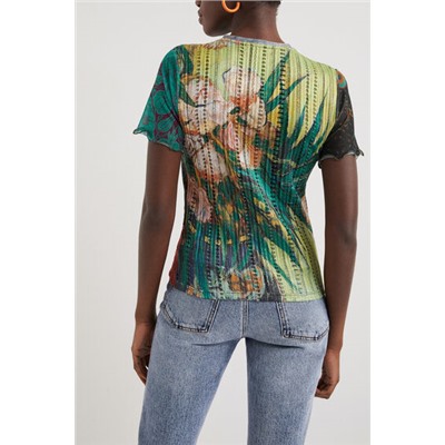 Camiseta texturas obra de arte