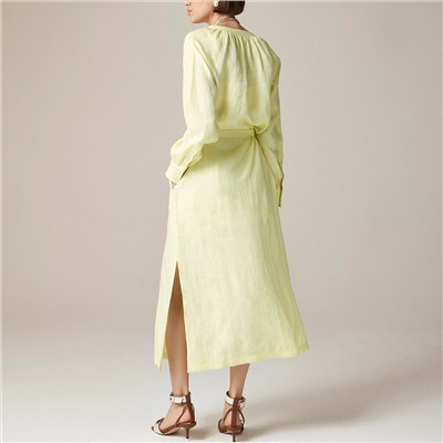 Cabana dress in linen