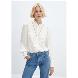 Camisa detalle volantes