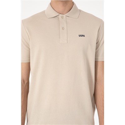 Erkek Regular Fit Polo Yaka Taş Basic Tişört