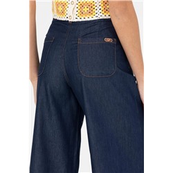 Kadın Koyu Lacivert Jean Pantolon