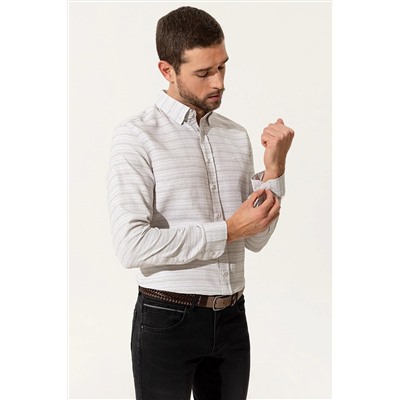 Pierre Cardin Erkek Haki Gömlek G021Gl004.000.1371692 G021GL004.000.1371692