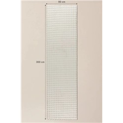 Vivre Bubble Halı - Krem - 80x300 cm