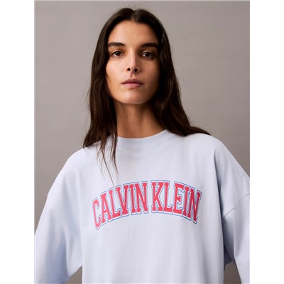 Boxy Varsity Logo T-Shirt