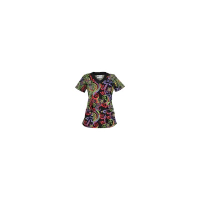 UA Imperial Garden Granite Print Scrub Top
