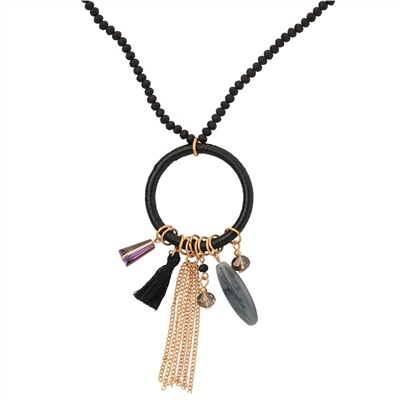 Damen Kette mit Zierelementen
