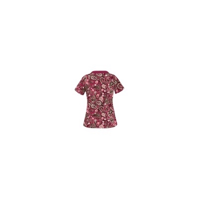 UA Paisley Parade Berry Kiss Scrub Top