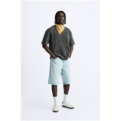 BERMUDA DENIM BAGGY FIT