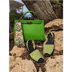 Ab.Zapatos • 3106-8 • pistacho+Ab.Zapatos PELLE Birkin/2 (720) CB Pistacho